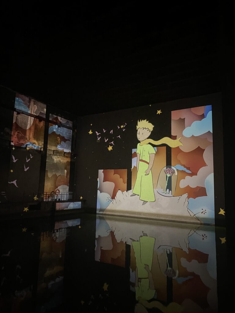 Le petit prince et la rose
